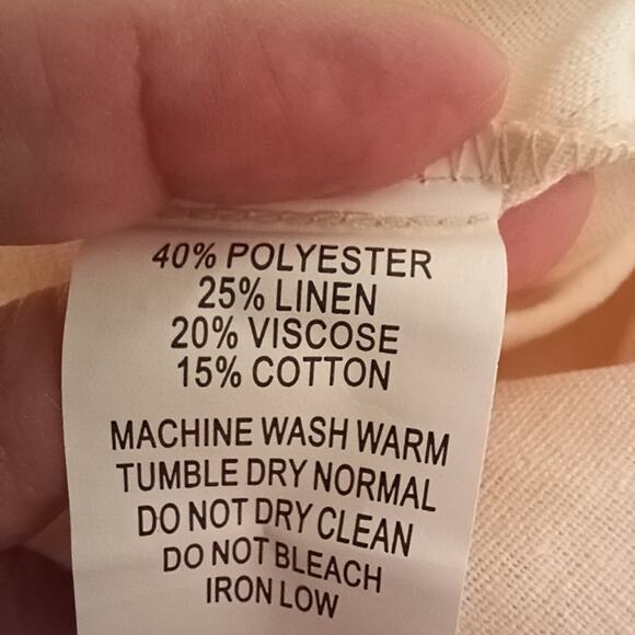 NWT Rebdolls linen blend romper 2X summer travel beach cruise vacation festival - Picture 15 of 15